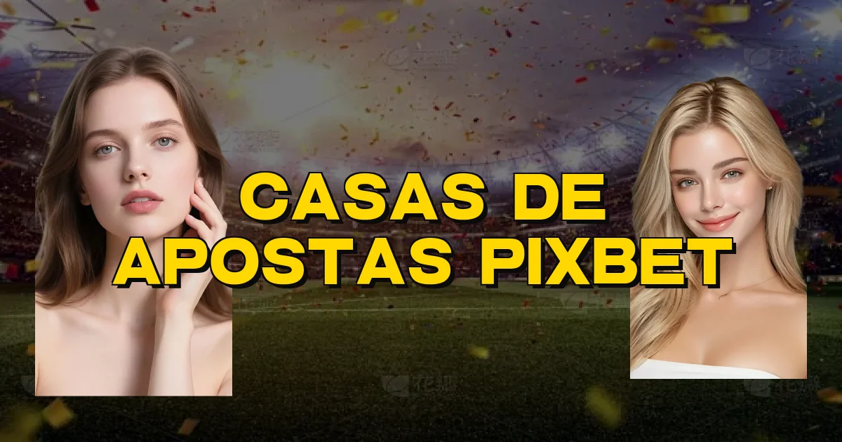 Casas De Apostas Pixbet Oficial