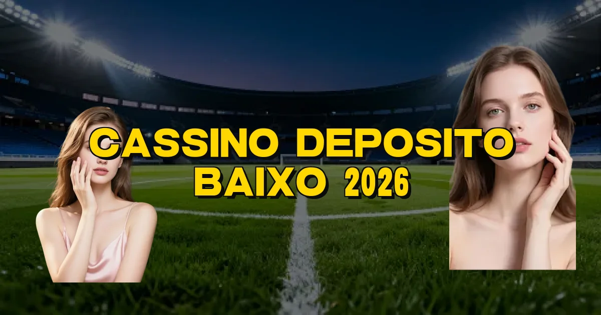 Cassino Deposito Baixo 2026 Oficial