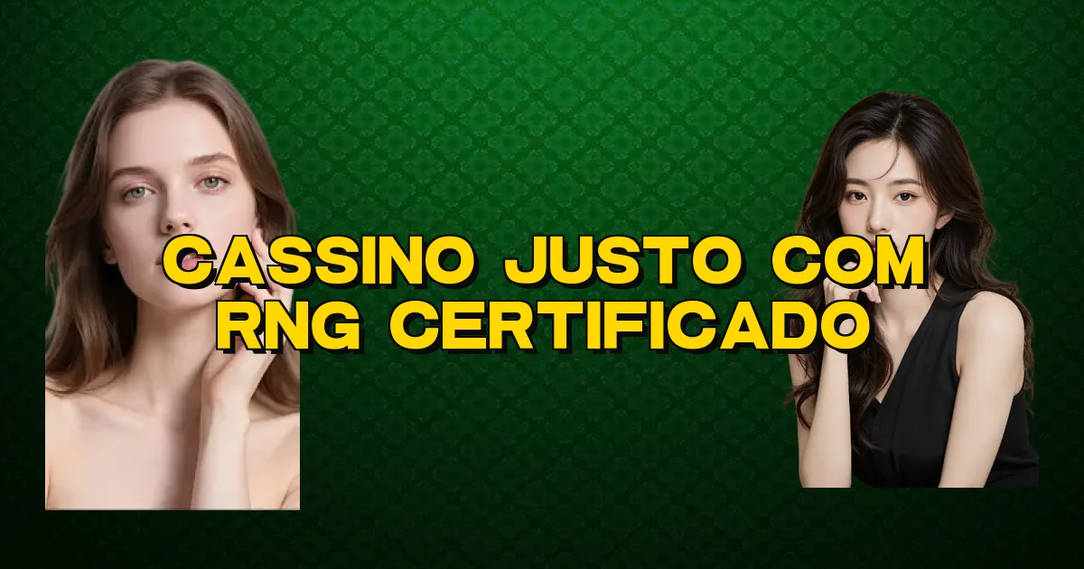 Cassino Justo Com Rng Certificado Oficial