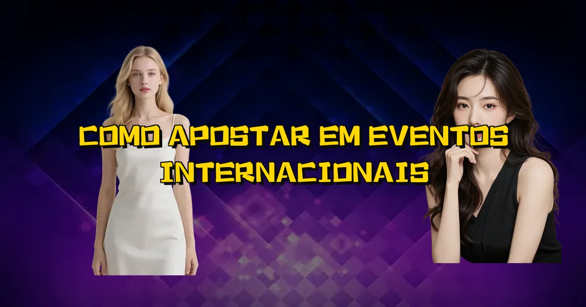 Como Apostar Em Eventos Internacionais Oficial