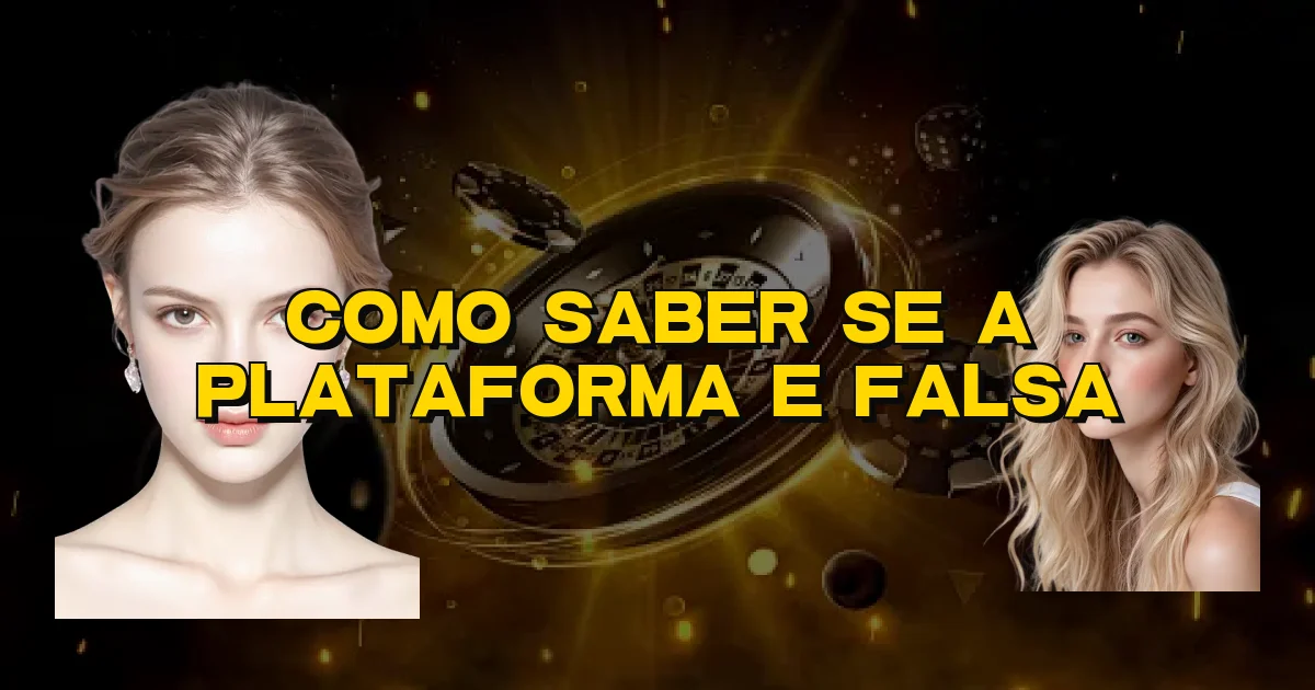 Como Saber Se A Plataforma E Falsa Oficial